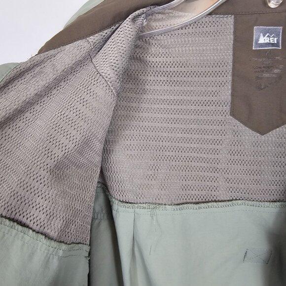 Mens Casual Outdoor Breathable Hiking Fishing Hunting Sports Athletics Top REI M - Picture 11 of 15